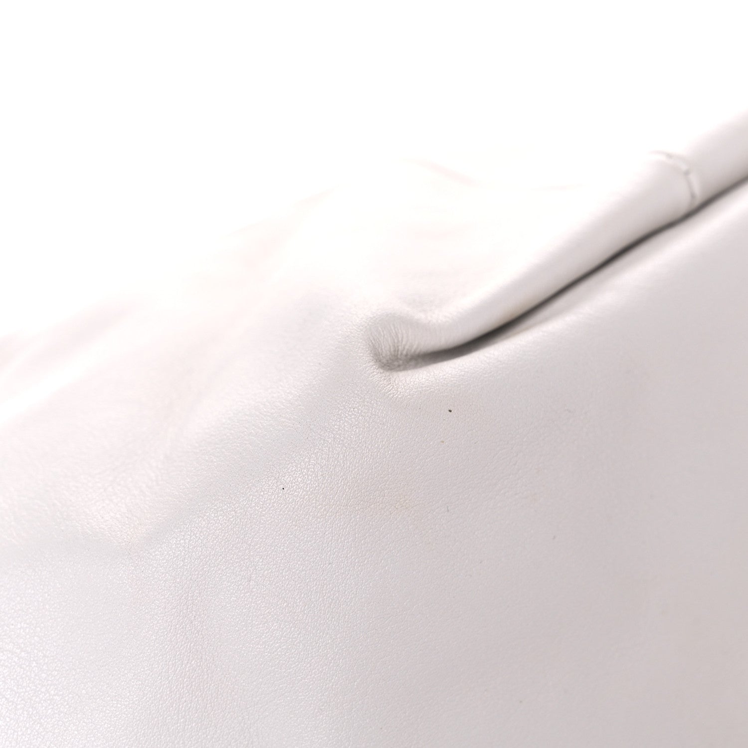 Bottega Veneta Calfskin Mini Double Knot Bag White 8 of 18