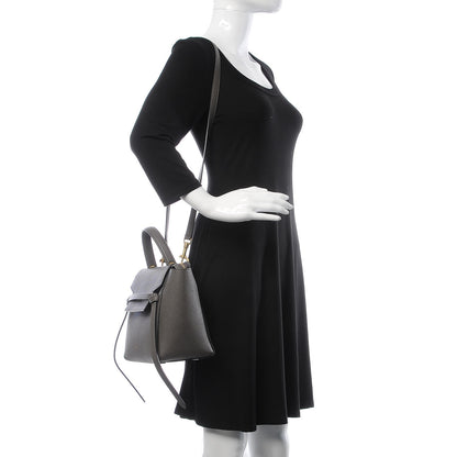 Celine Grained Calfskin Micro Belt Bag Grey 2 of 9