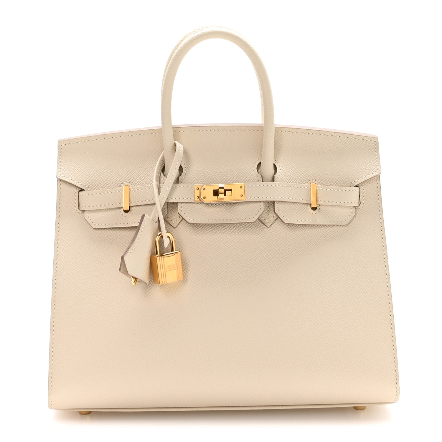 Hermes Epsom Birkin Sellier 25 Craie 1 of 10