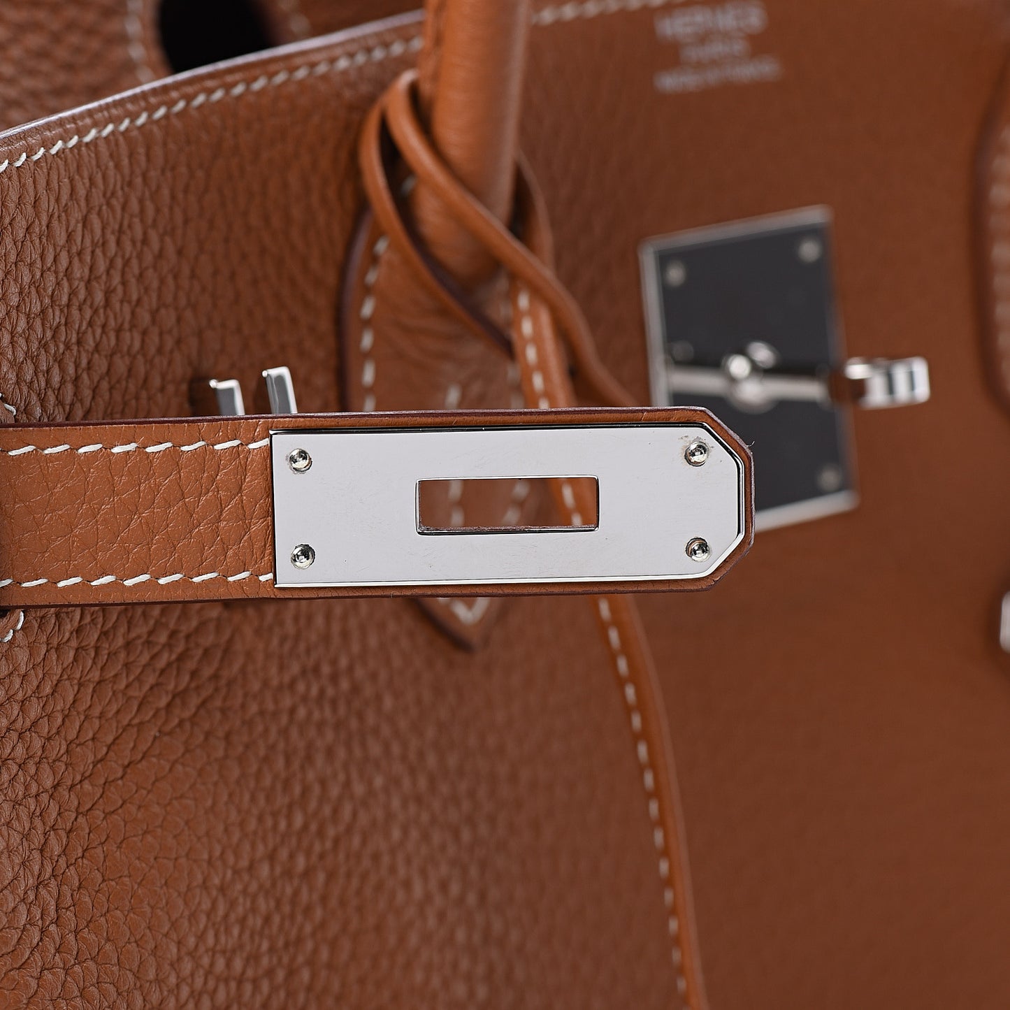 Taurillon Clemence Birkin 30 Gold