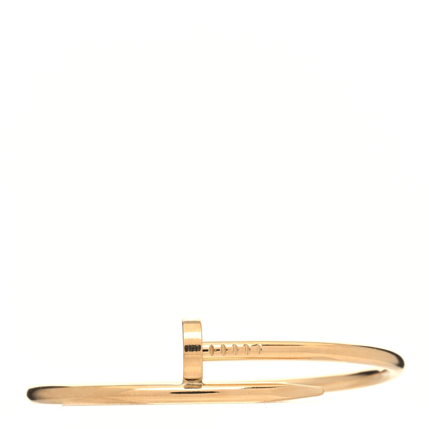 Cartier 18K Yellow Gold Juste Un Clou Bracelet 17 1 of 3
