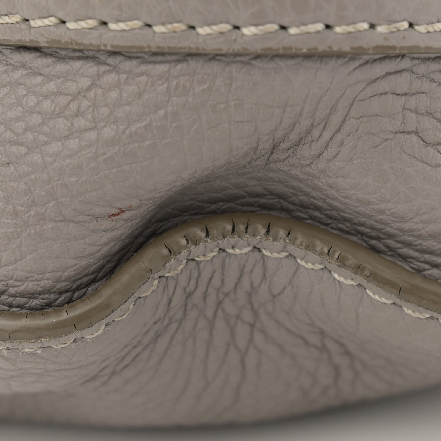 Chloe Calfskin Medium Marcie Round Crossbody Bag Cashmere Grey 16 of 17