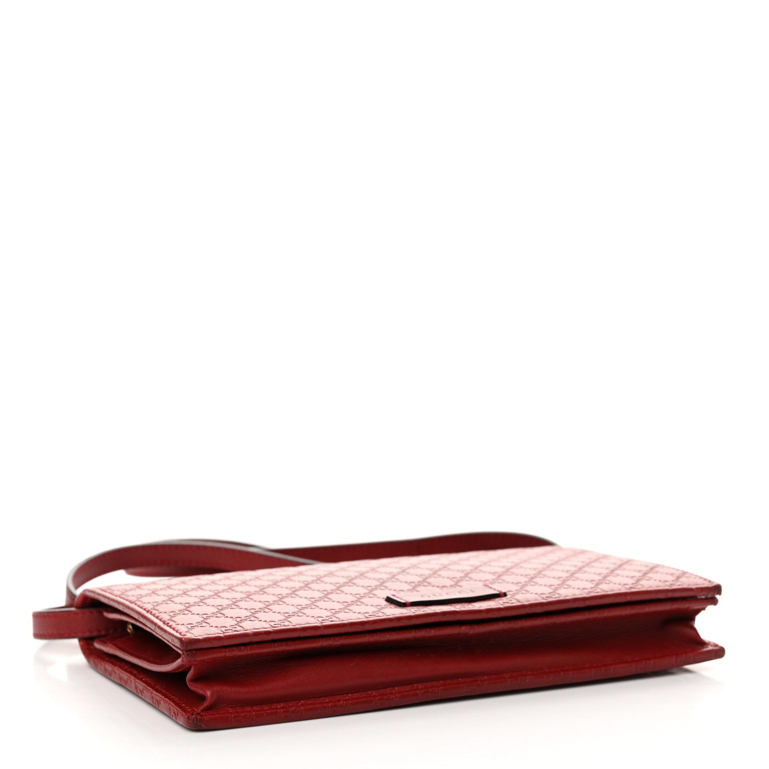 Gucci Microguccissima Crossbody Wallet Red 4 of 13