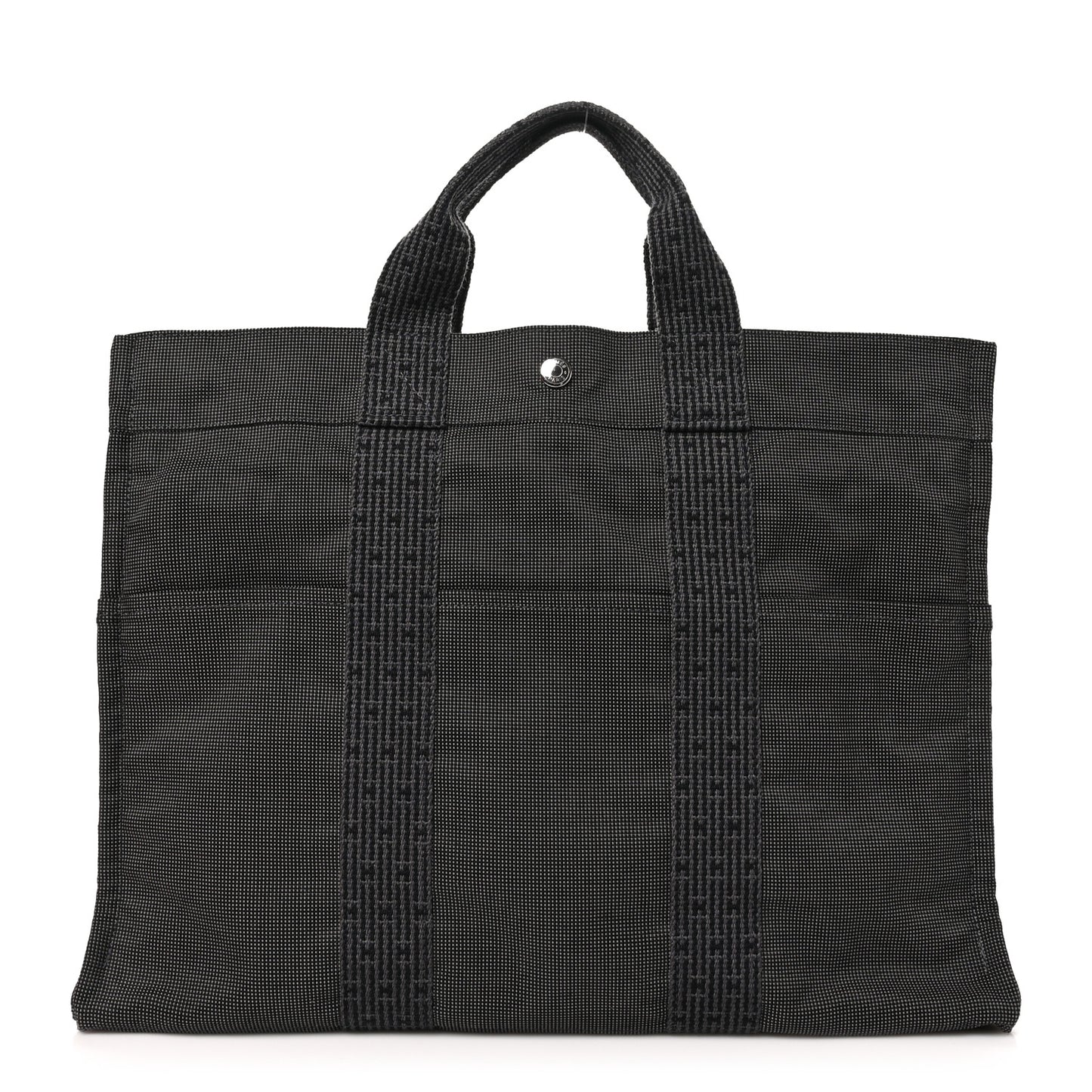 Canvas Herline MM Tote Grey