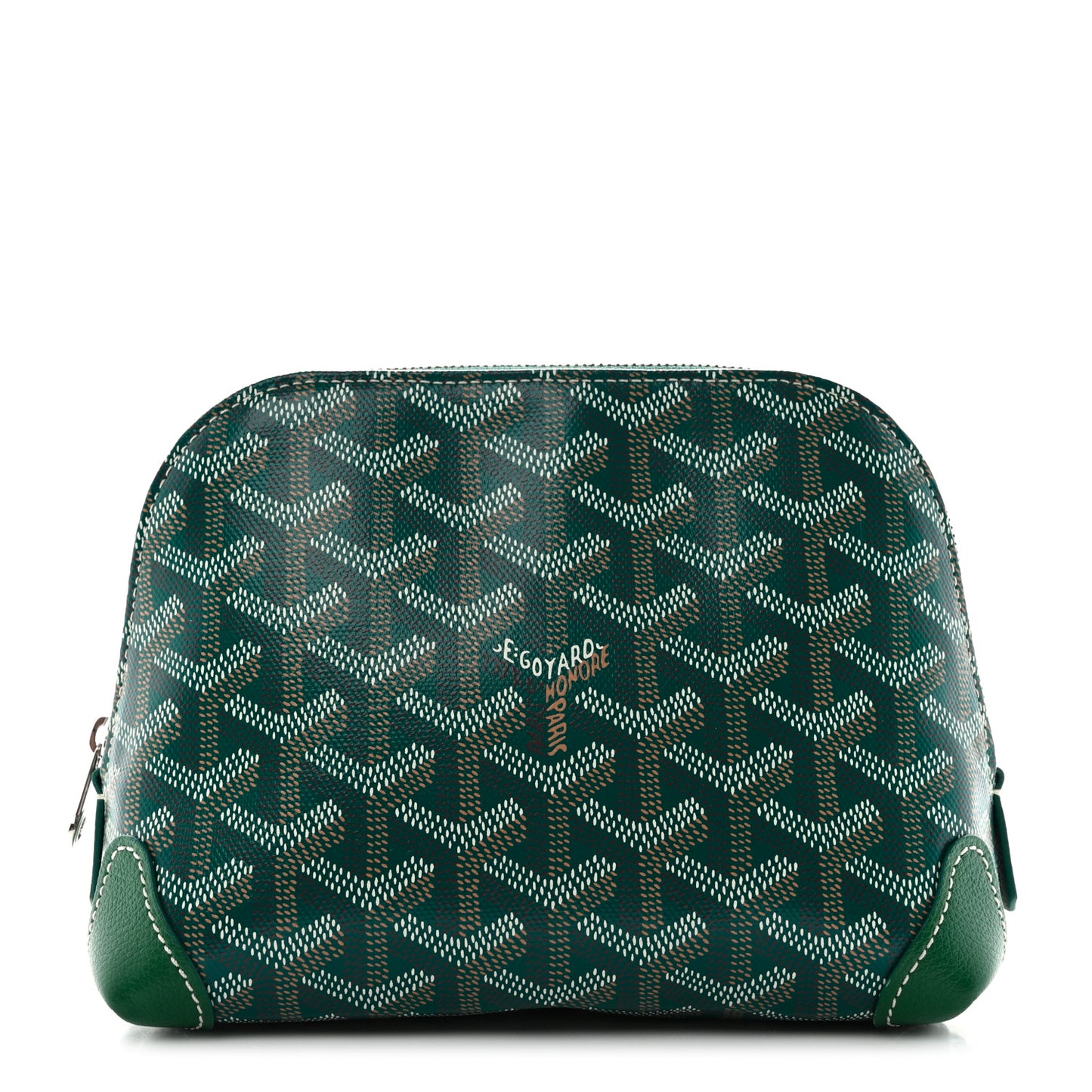 Goyardine Vendome Toiletry Pouch Green