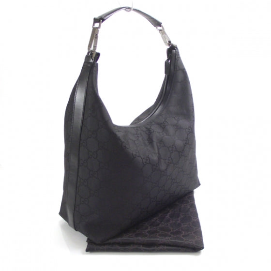 Gucci Monogram Large Hobo Black 3 of 11