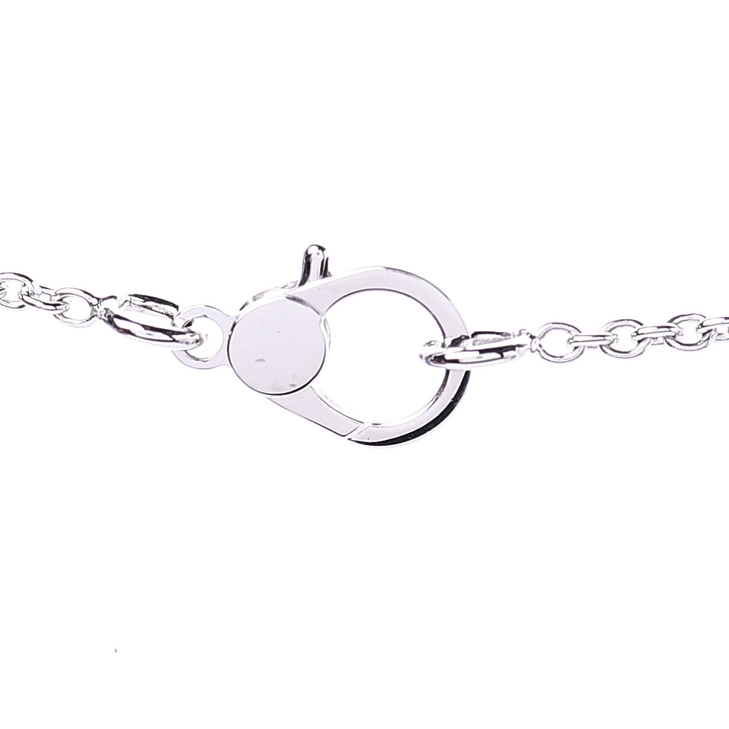 18K White Gold Diamond Finesse Pendant Necklace