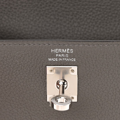 Hermes Togo Kelly Retourne 25 Gris Meyer 6 of 13