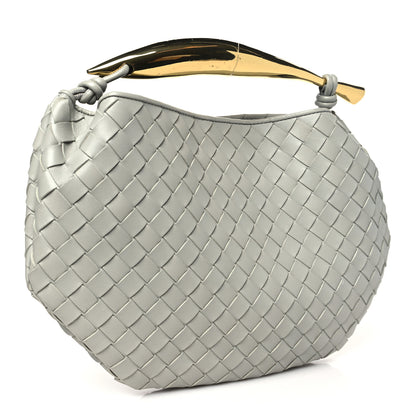 Bottega Veneta Nappa Intrecciato Sardine Bag Agate Grey 3 of 11