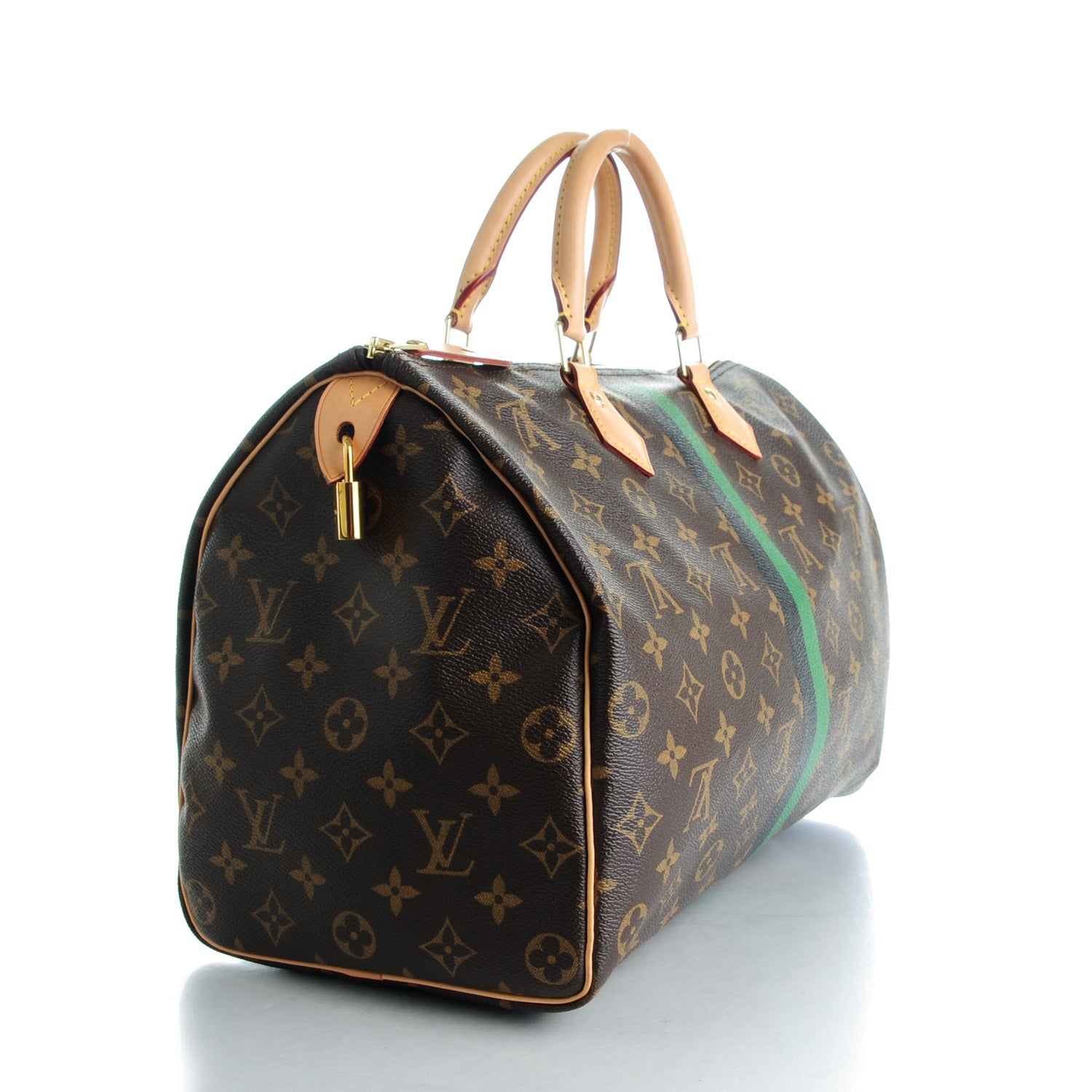 Louis Vuitton Monogram My LV Heritage Speedy 35 Vert Noir 3 of 8