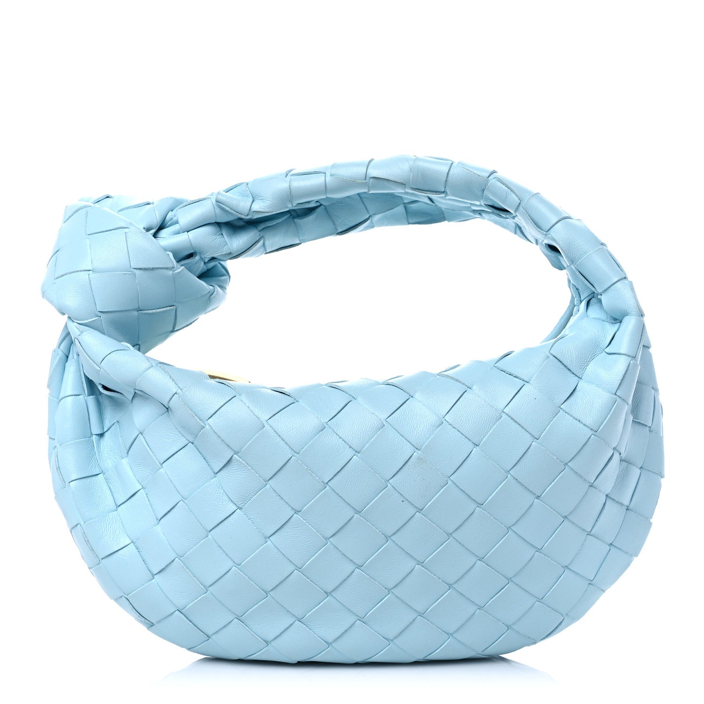 Nappa Intrecciato Mini Jodie Teal Washed
