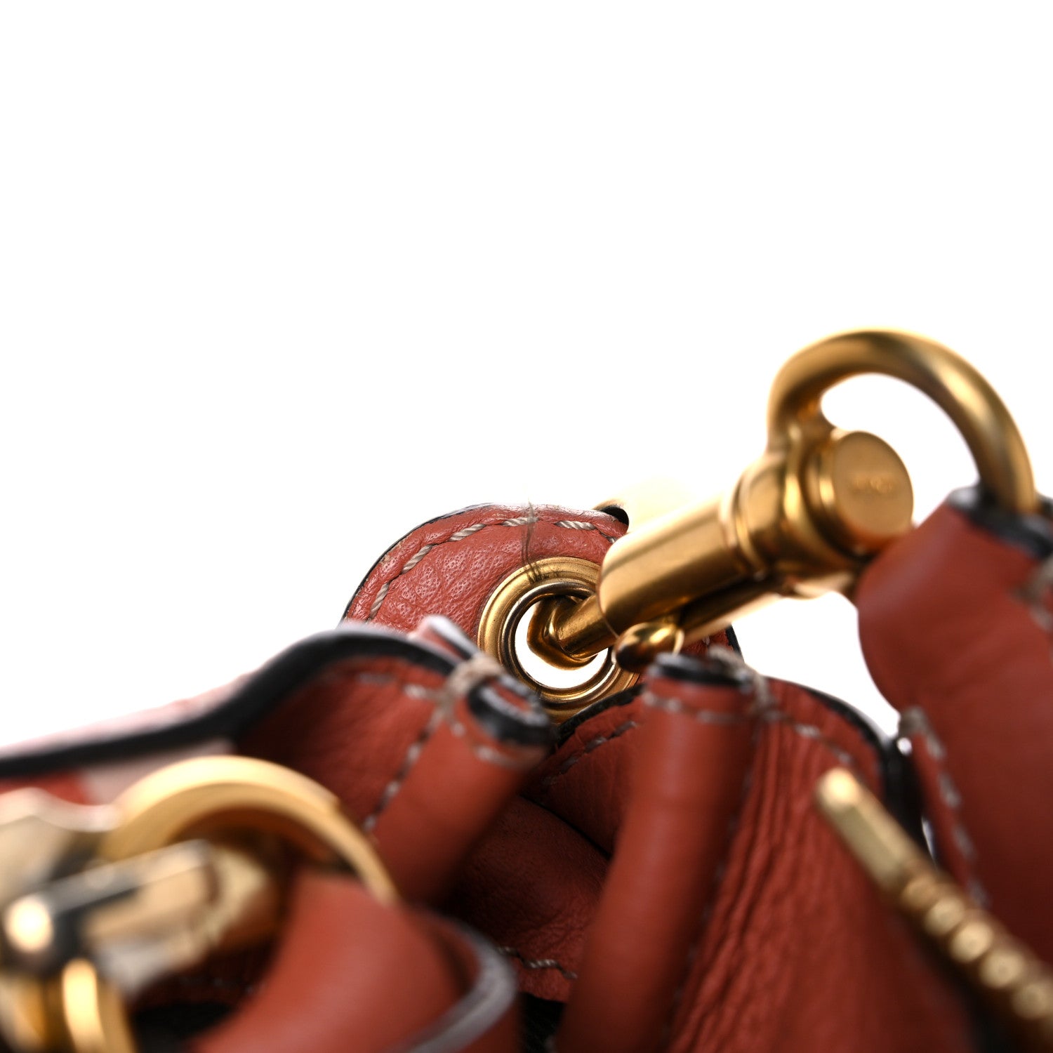 Chloe Calfskin Medium Marcie Satchel Muted Brown 15 of 28