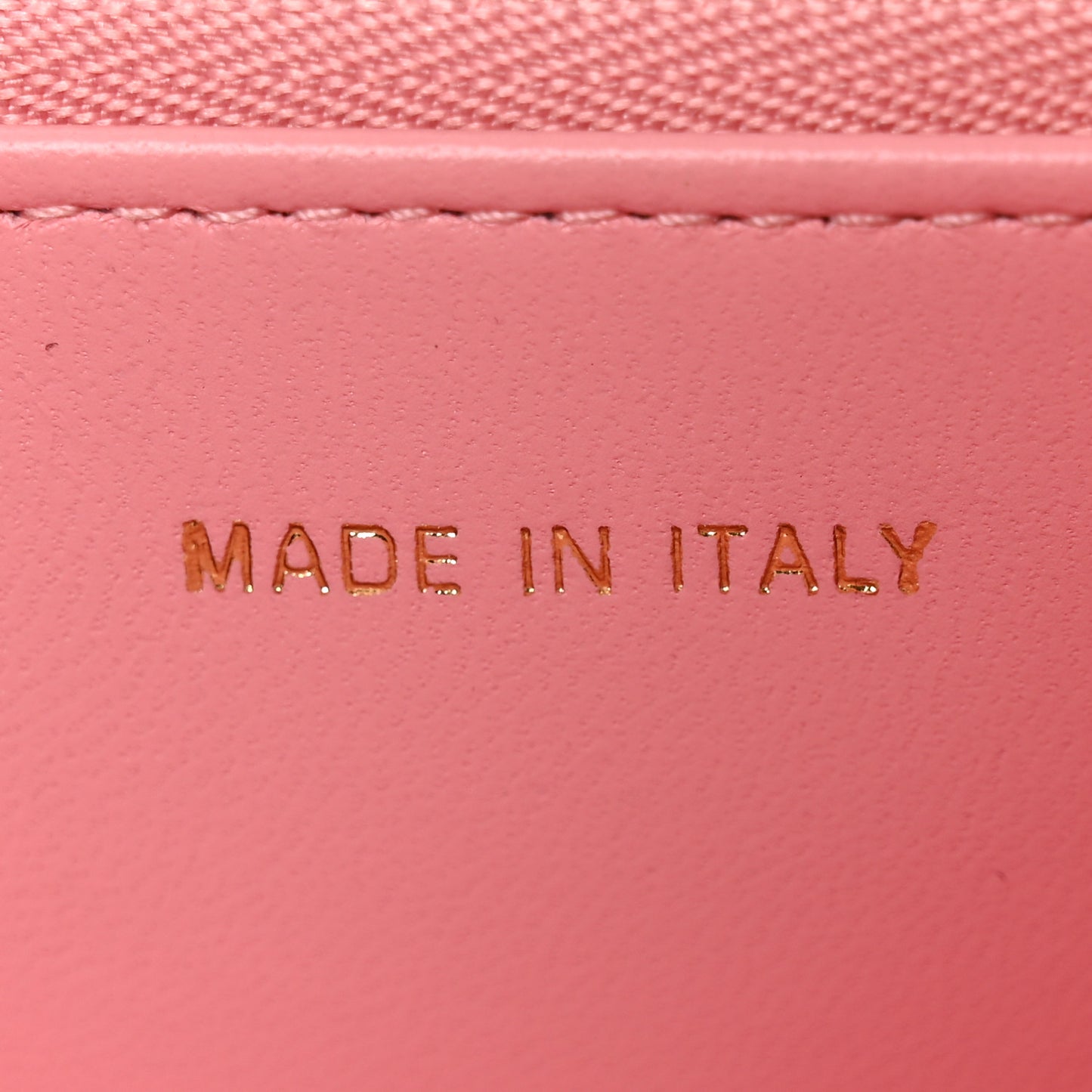 Lambskin Macrocannage Mini Miss Caro Bag Pink