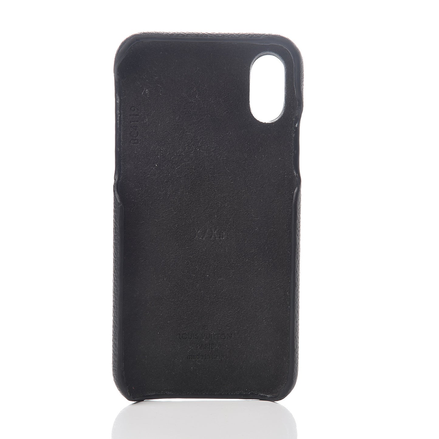 Monogram iPhone X XS Bumper Black