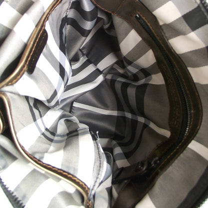 Burberry Leather Shoulder Bag Bronze 10 of 10