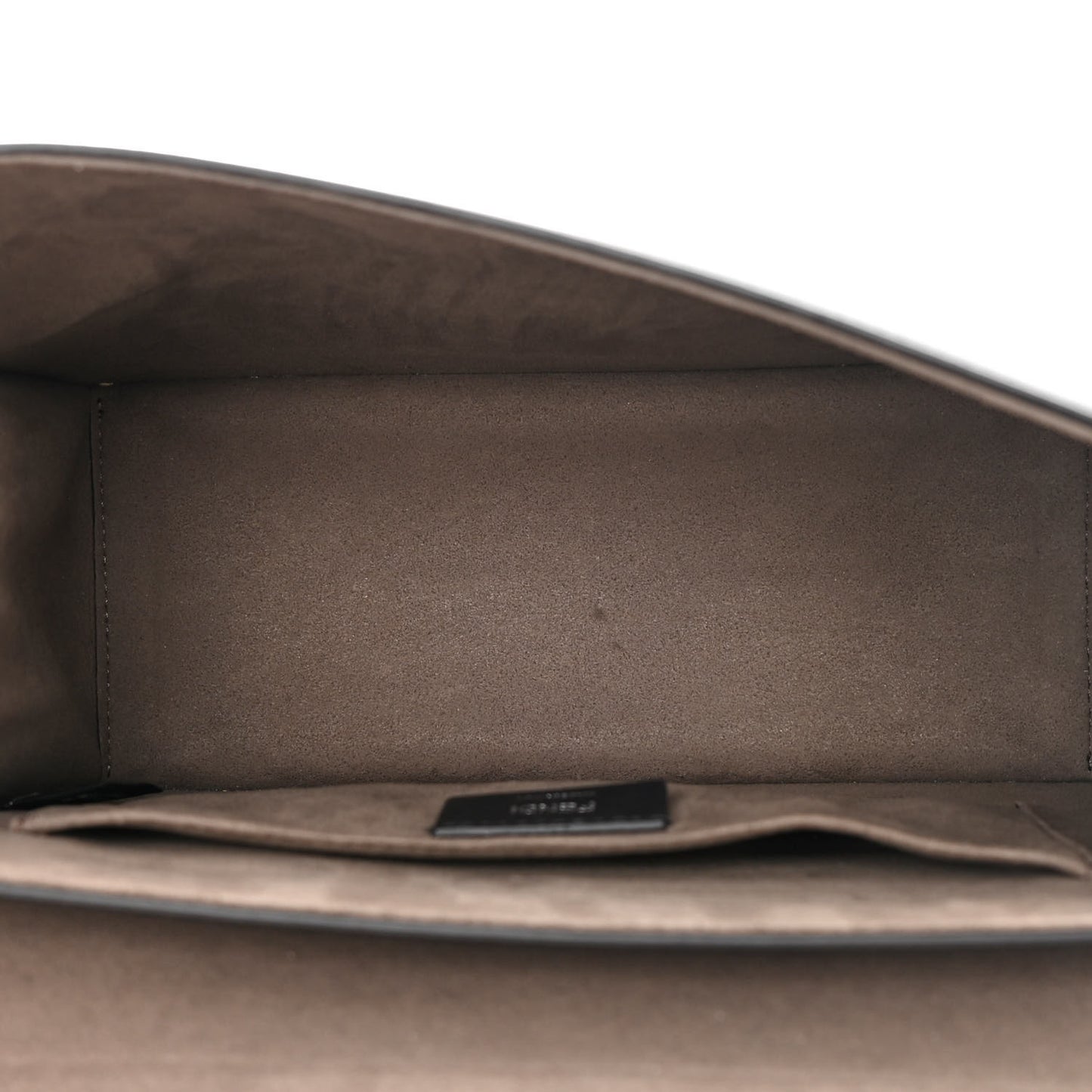 Vitello Century Opaco F is Fendi Kan I Shoulder Bag Black
