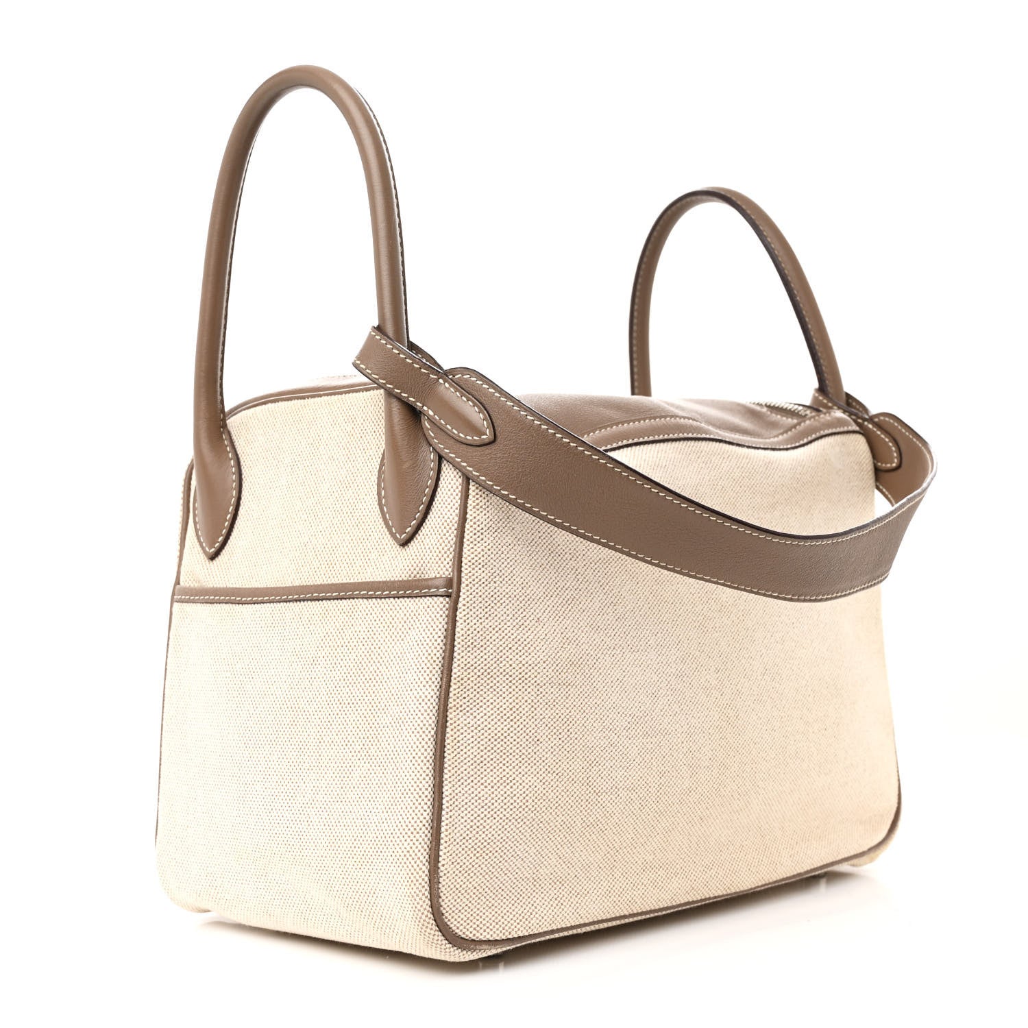 Hermes Toile Swift Lindy 30 Ecru Etoupe 3 of 12
