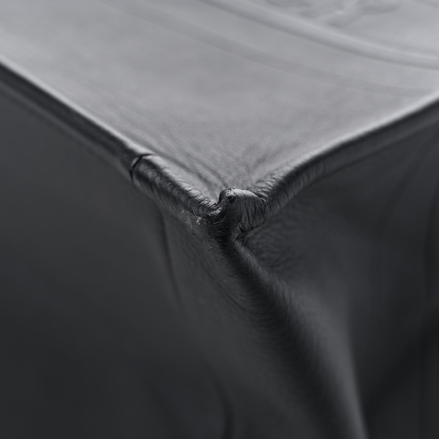 Calfskin Embossed Medium Book Tote Black