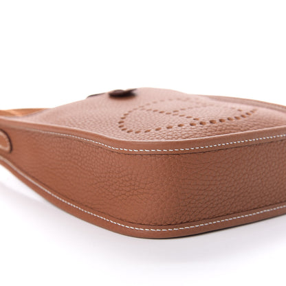 Hermes Taurillon Clemence Evelyne TPM Gold 6 of 8