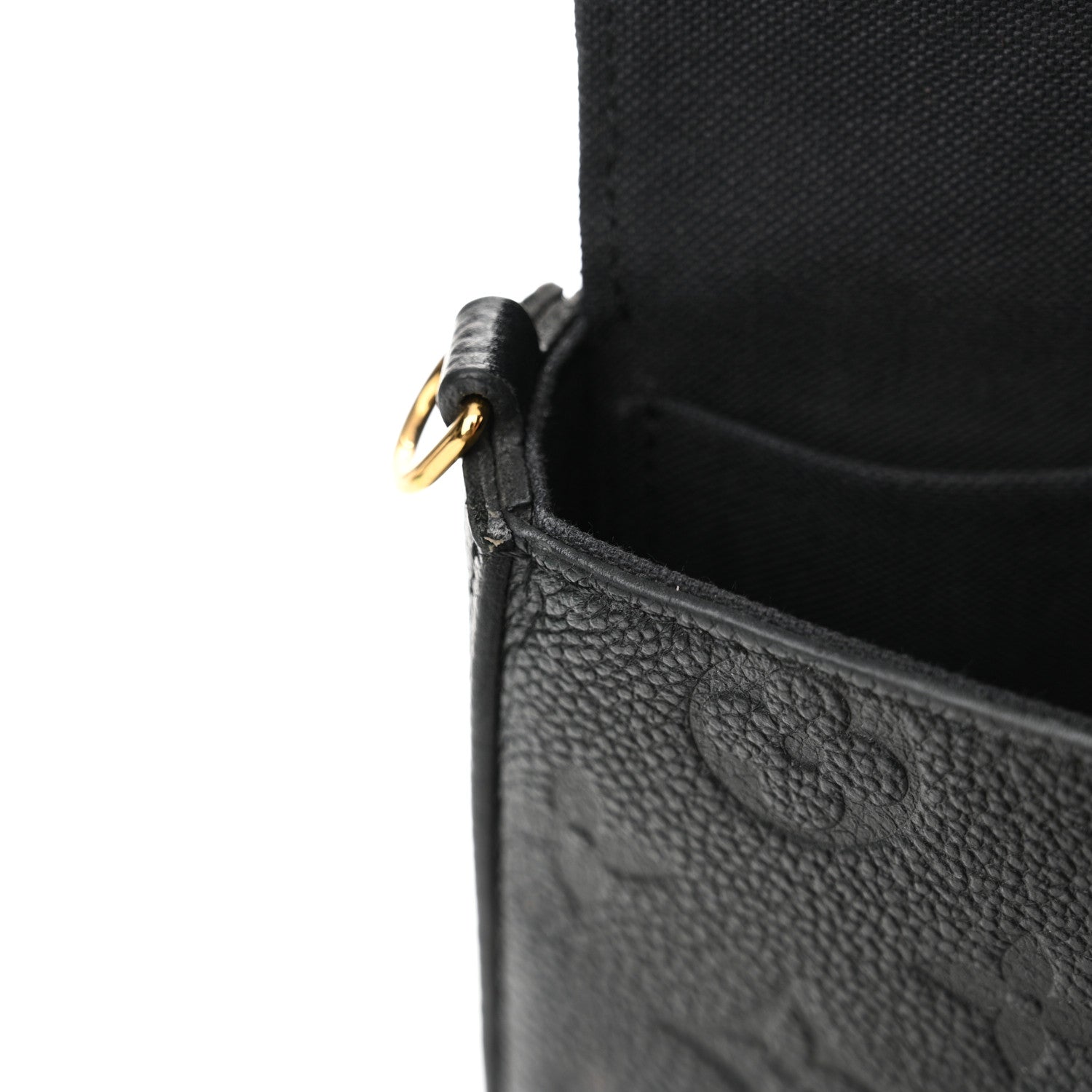 Louis Vuitton Empreinte Pochette Felicie Chain Wallet Black 13 of 17