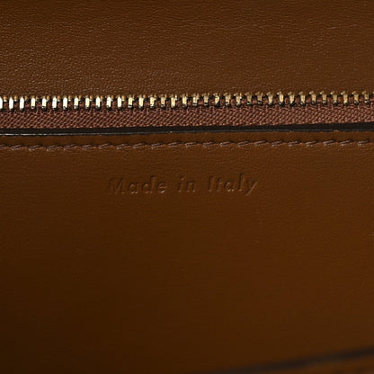 Celine Box Calfskin Medium Classic Box Flap Bag Camel 7 of 9