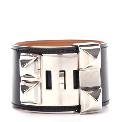 Hermes Box Collier de Chien CDC Bracelet L Black 3 of 7