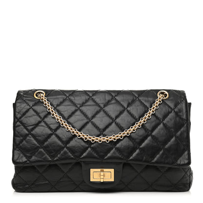 Chanel Aged Calfskin Quilted 2.55 Reissue 227 Flap Black 1 of 13