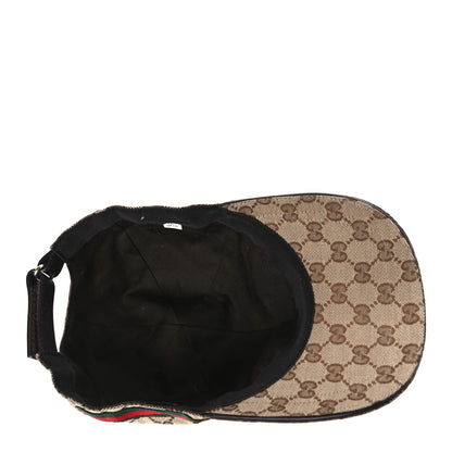 Gucci Monogram Web Baseball Hat L Beige Cocoa 6 of 8