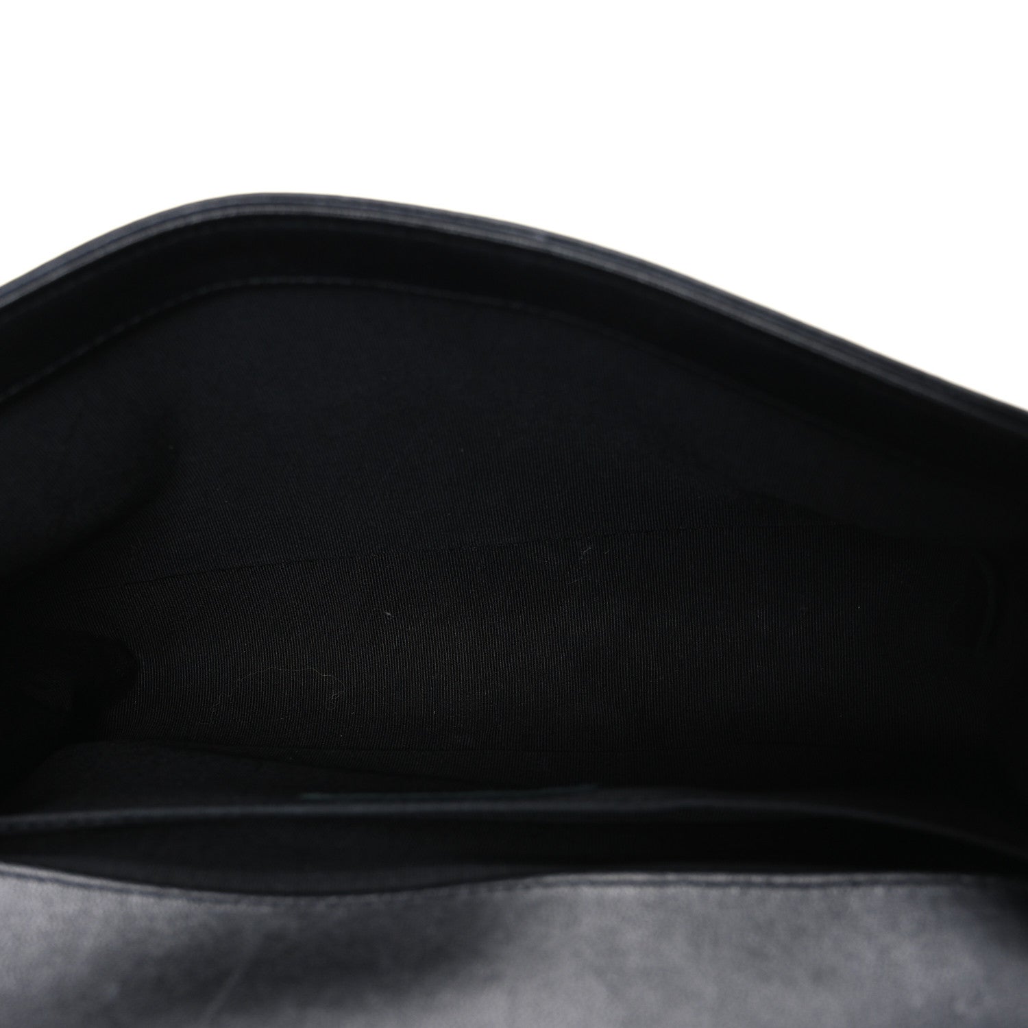 Chanel Lambskin Stitched Medium Boy Flap Black 5 of 10
