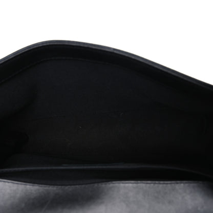 Chanel Lambskin Stitched Medium Boy Flap Black 5 of 10