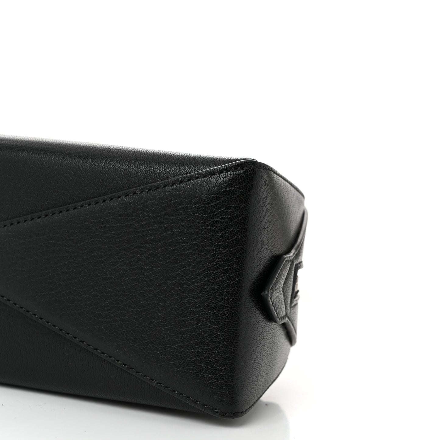 Goatskin Medium Le Teckel Bag Black