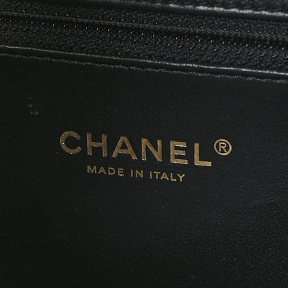 Chanel Caviar Quilted Large CC Filigree Vanity Case Black 7 of 11