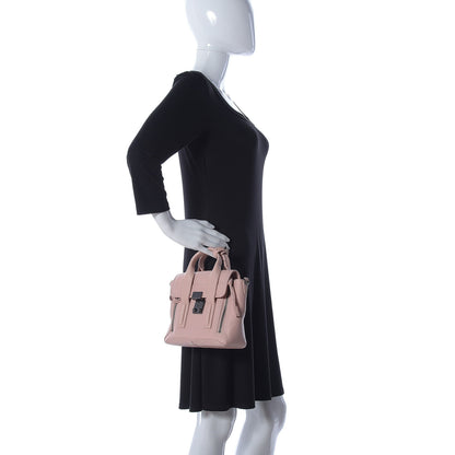3.1 Phillip Lim Textured Calfskin Mini Pashli Satchel Petal 3 of 10