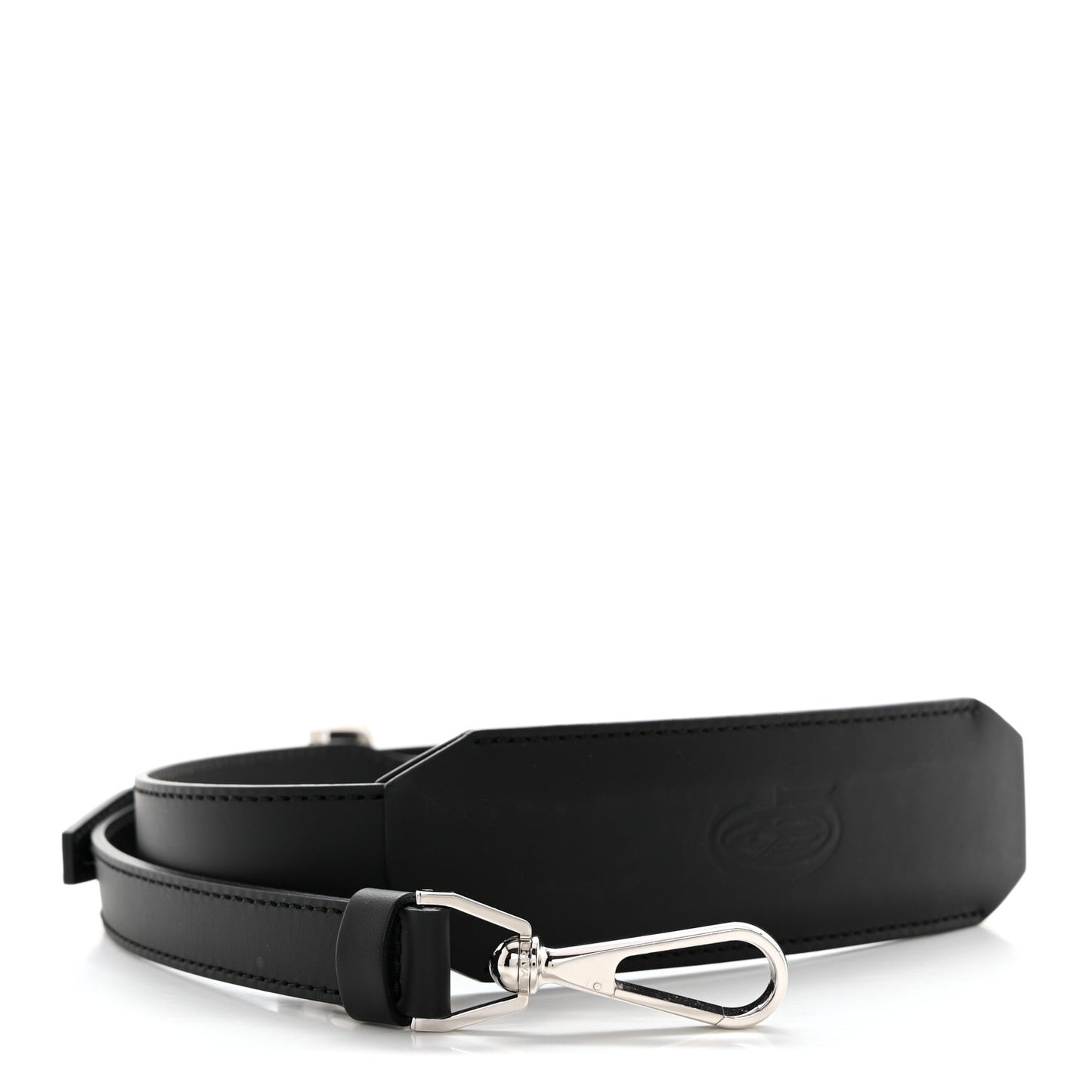 Calfskin Adjustable Shoulder Strap Black