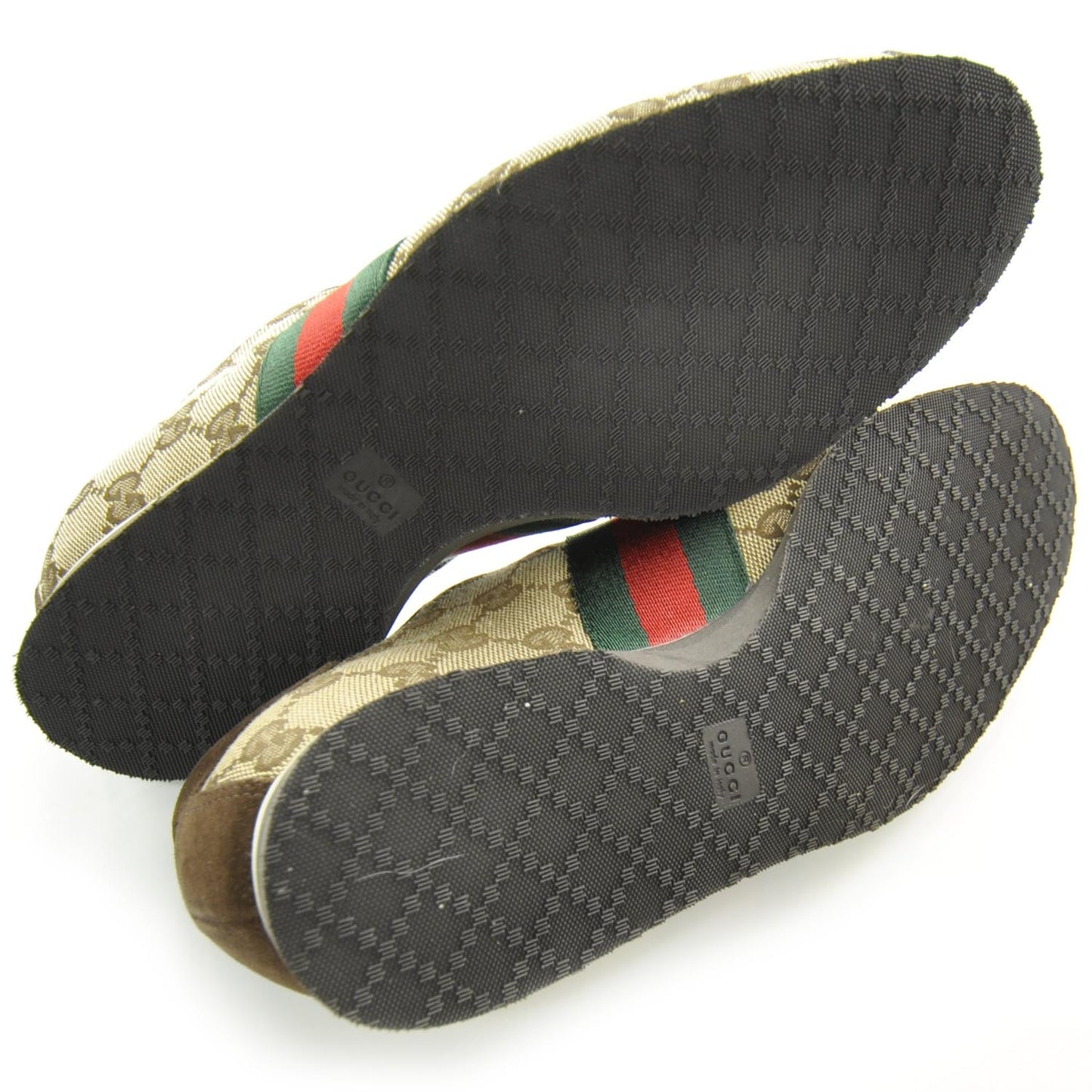 Suede Monogram Web Sneakers 38