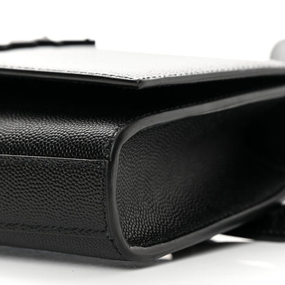 Saint Laurent Grain De Poudre Monogram Kate Belt Bag Black 8 of 9