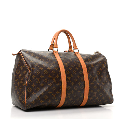 Louis Vuitton Monogram Keepall 50 2 of 9