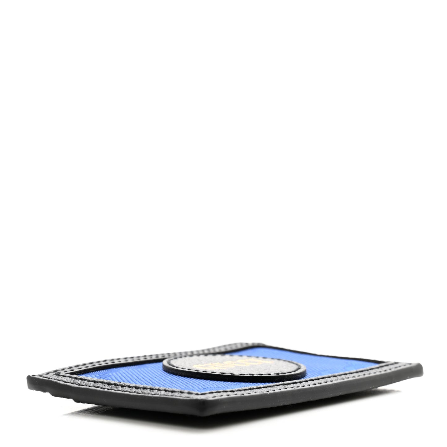 Econyl Nylon Monogram Off The Grid Card Case Guilted Blue Black