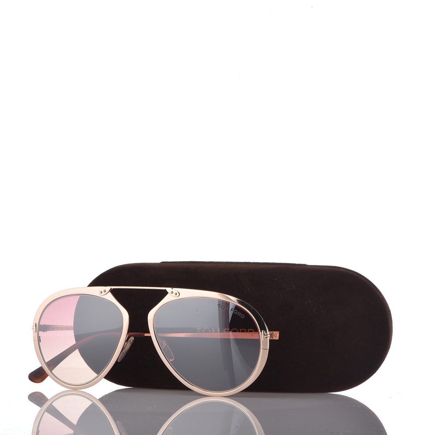 Dashel Sunglasses TF508 Rose Gold