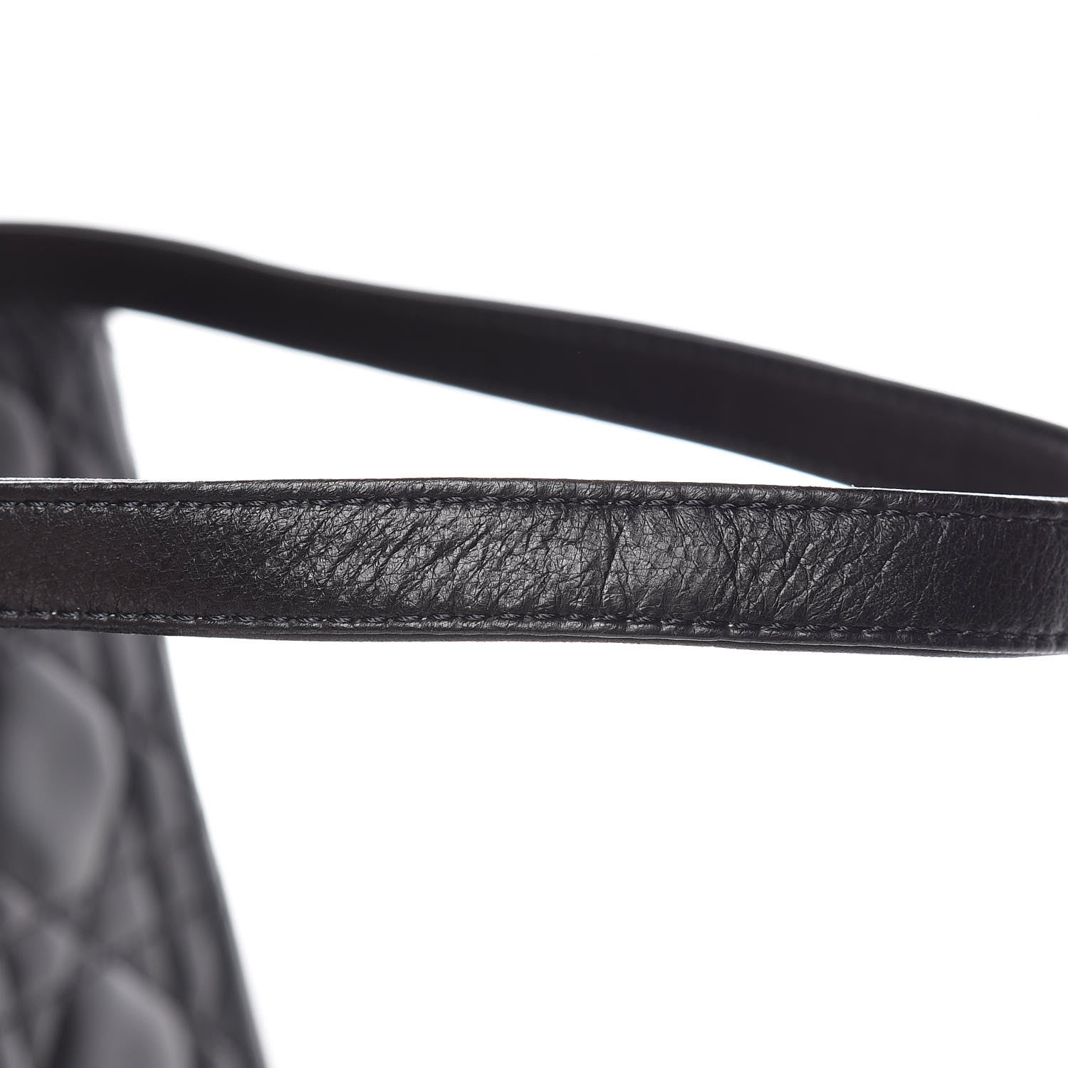 Christian Dior Lambskin Cannage Medium Lady Dior Black 14 of 14