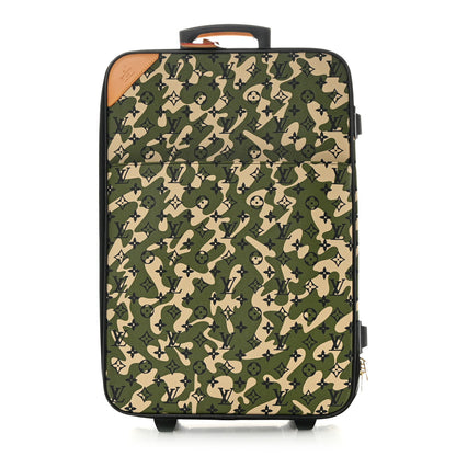 Louis Vuitton Monogramouflage Pegase 60 Rolling Luggage 1 of 11