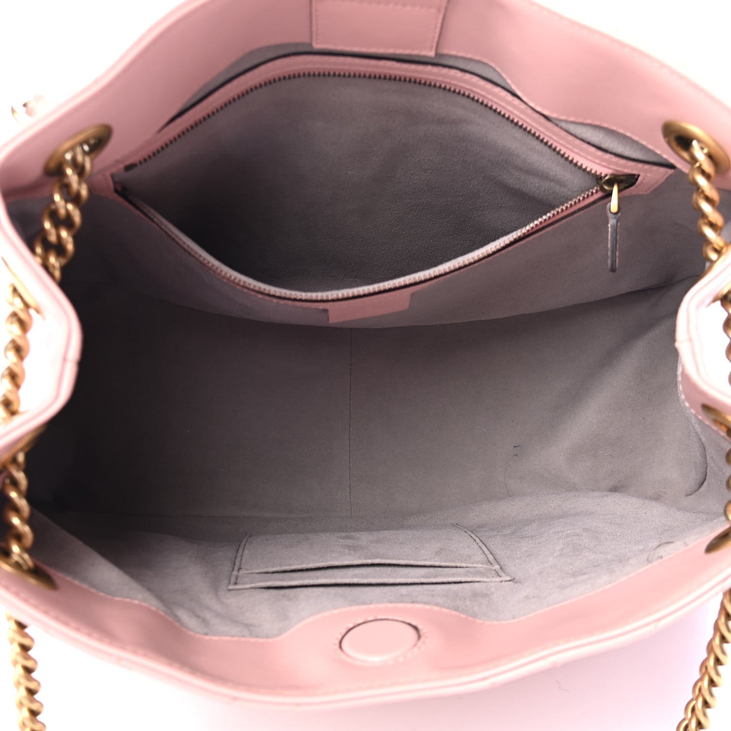 Calfskin Matelasse Medium GG Marmont Shoulder Tote Bag Perfect Pink