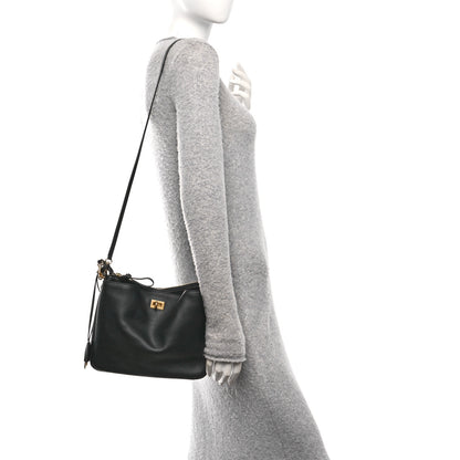 Balenciaga Natural Smooth Calfskin Small Rodeo Hobo Black 3 of 11