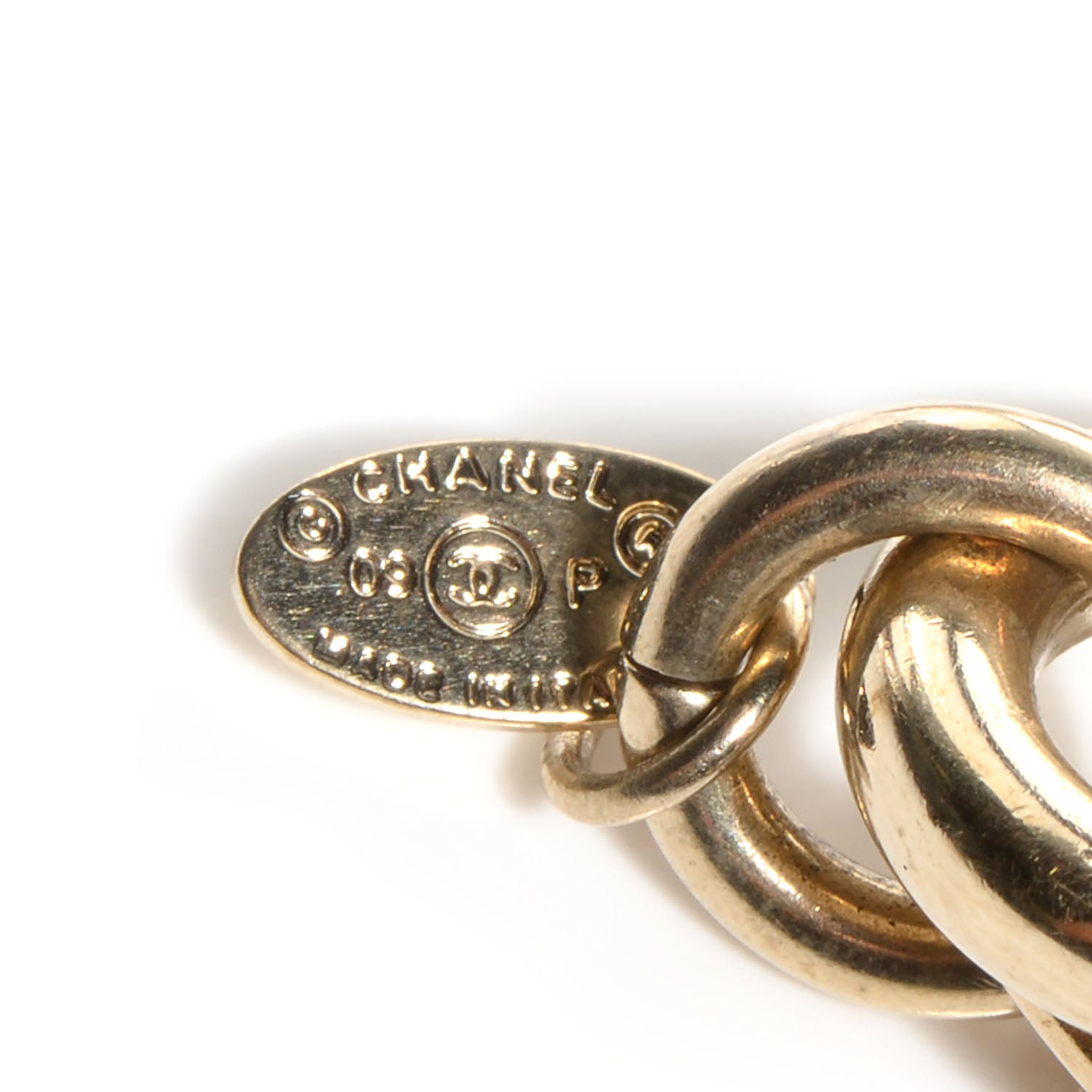 Chanel Valentine Charm Keychain Gold 5 of 6