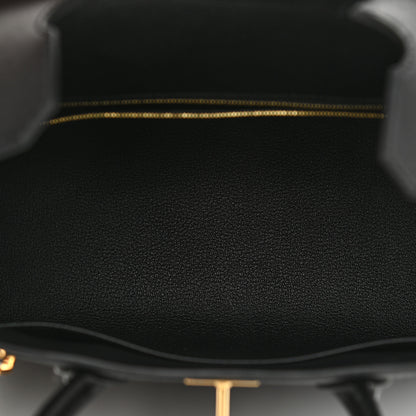 Hermes Madame Calfskin Birkin Sellier 30 Black 5 of 12
