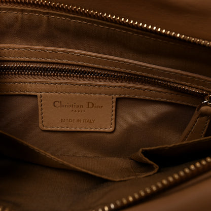 Christian Dior Lambskin Cannage Medium Granville Tote Beige 6 of 9