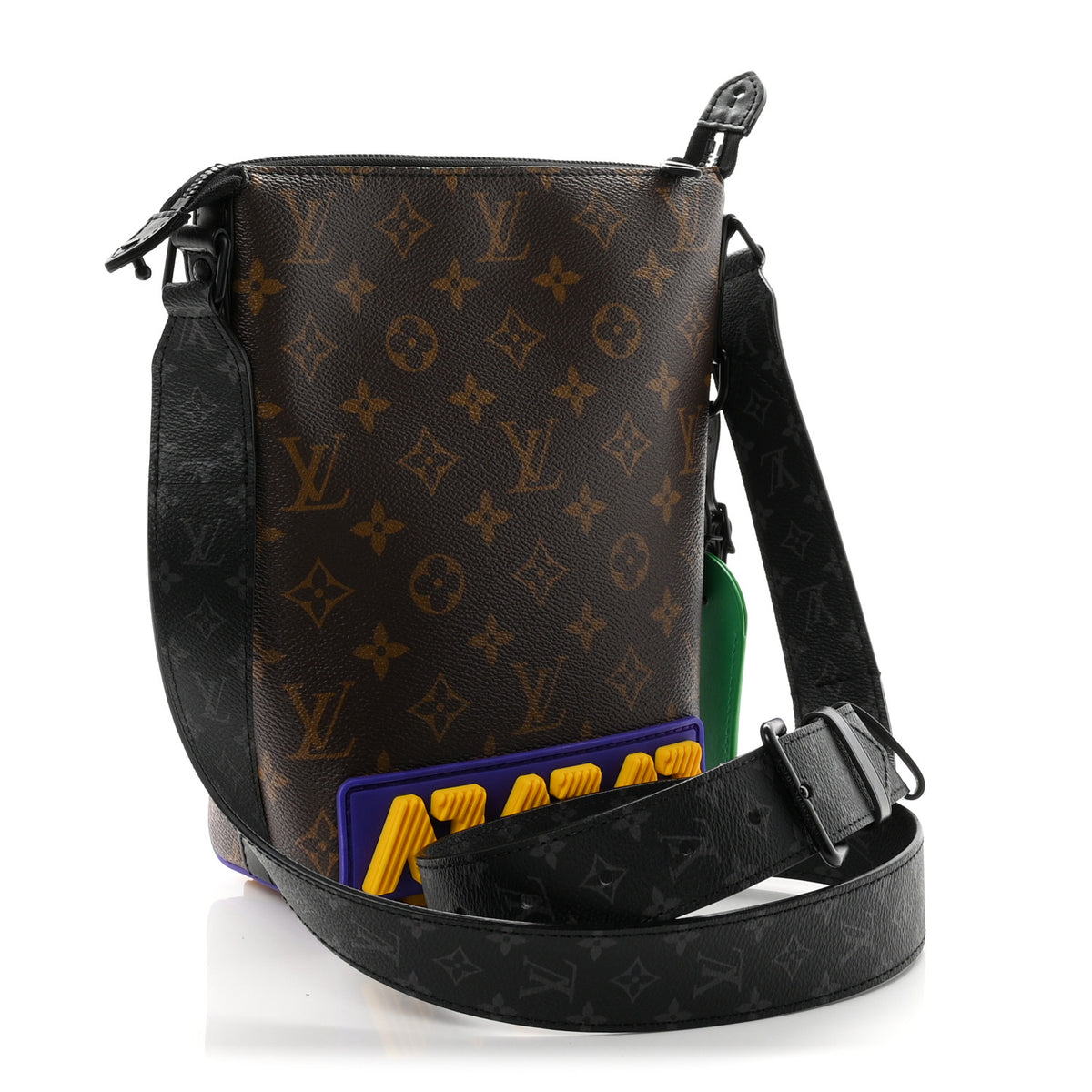 Monogram LV Rubber Cruiser Messenger Multicolor