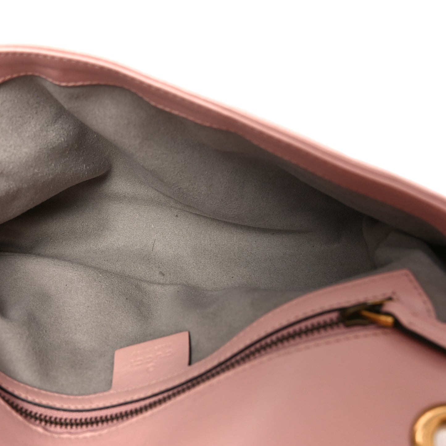 Calfskin Matelasse Small GG Marmont Shoulder Bag Perfect Pink Perfect Pink
