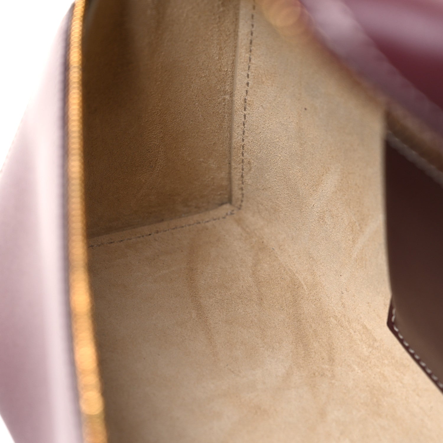 Loro Piana Saddle Calfskin Extra Bag L27 Azuki Beans 10 of 10