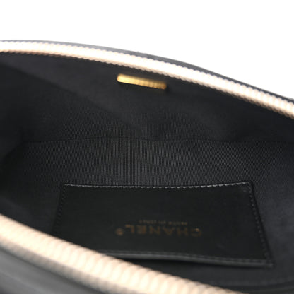Chanel Lambskin Enamel Quilted Waist Bag Black 5 of 10